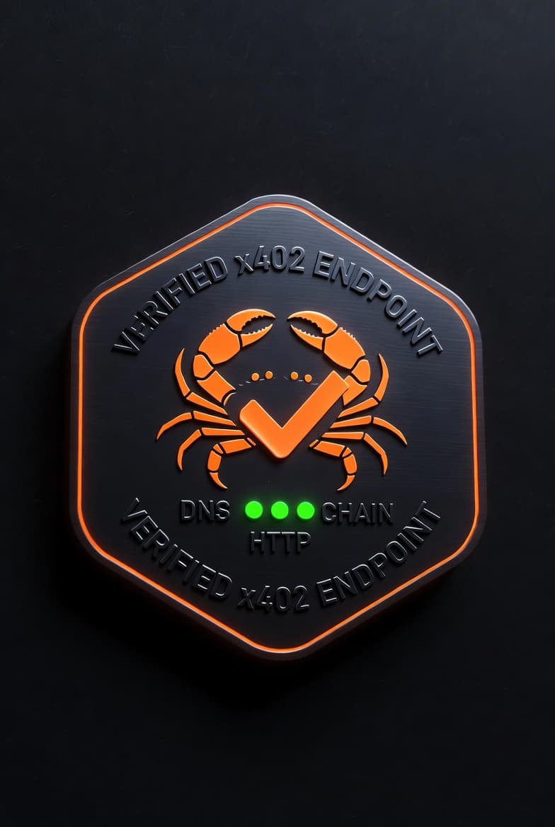 Verified x402 Endpoint Badge